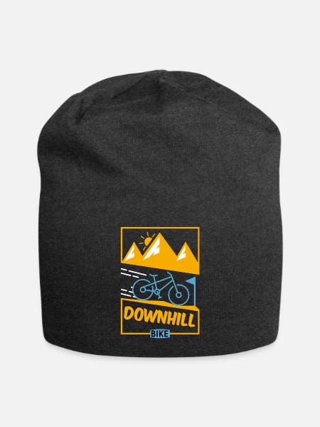 Downhill Bicycle - Jersey-Beanie - Anthrazit