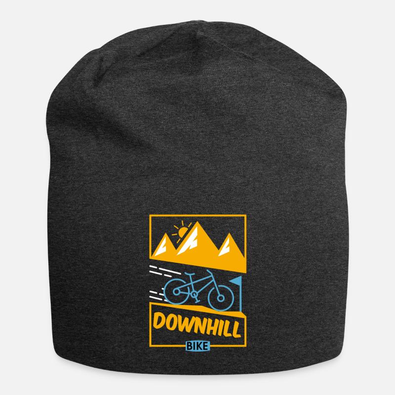 Downhill Bicycle - Jersey-Beanie - Anthrazit