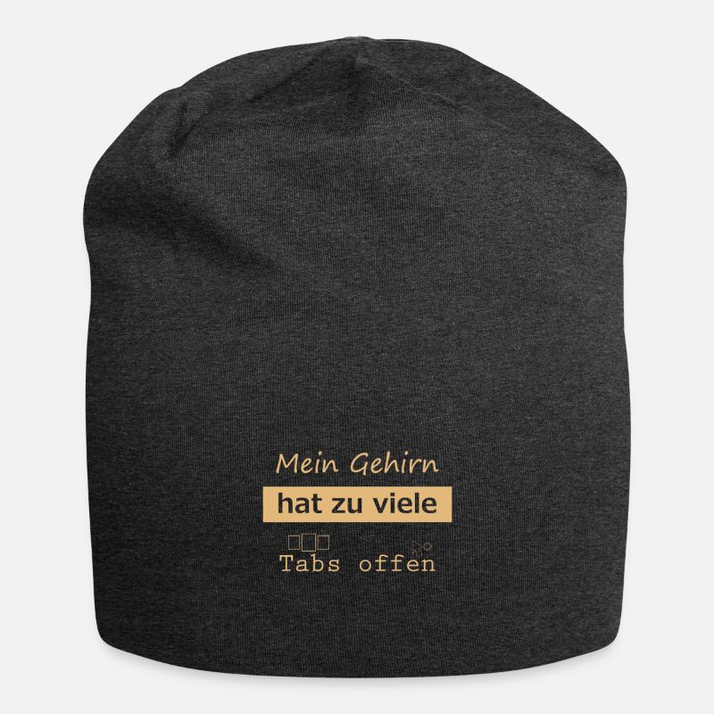 Computer - Jersey-Beanie - Anthrazit
