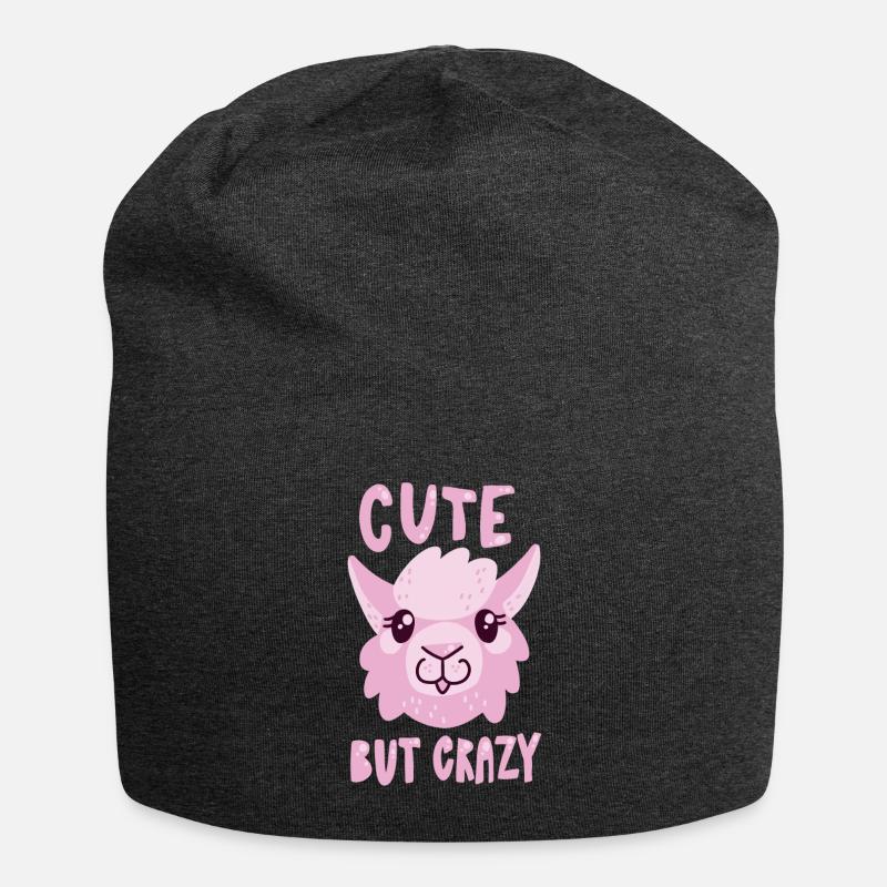 Mignon mais fou - Bonnet en jersey - charbon