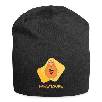 Früchte - Jersey-Beanie - Anthrazit - Vorne