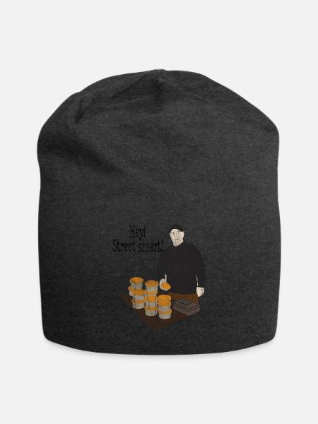 Streetfood - Jersey-Beanie - Anthrazit