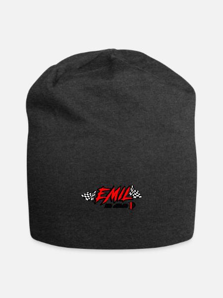 Emil - Jersey-Beanie - Anthrazit