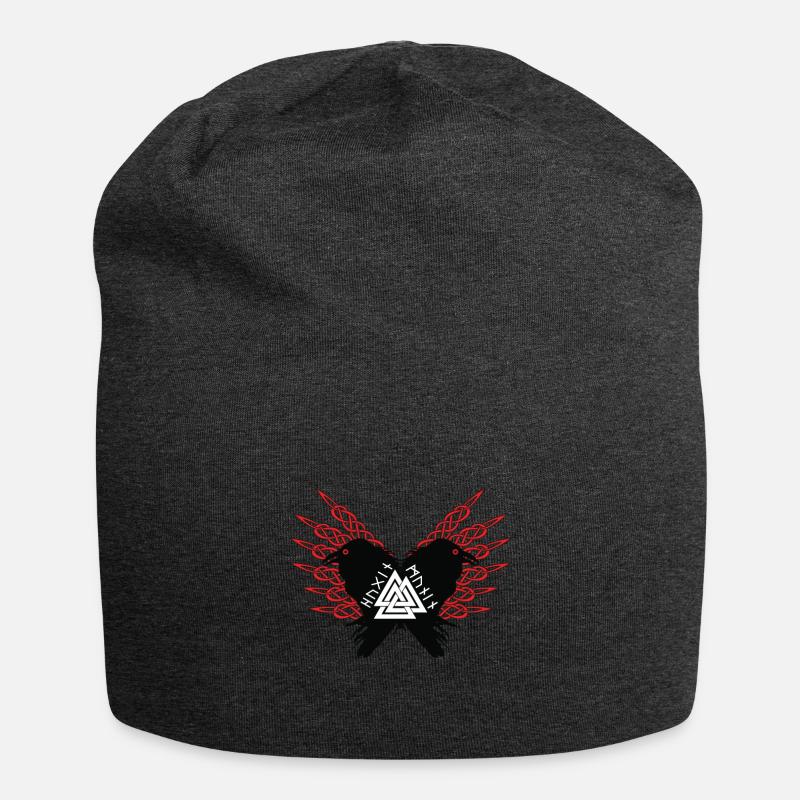 Nordic Rune - Jersey-Beanie - Anthrazit