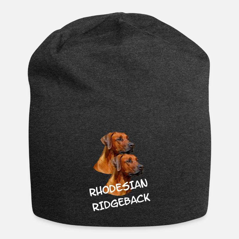 Rhodesian Ridgeback - Jersey-Beanie - Anthrazit