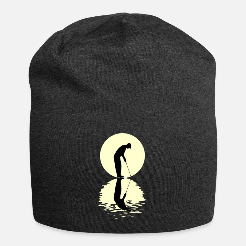 Moon Minigolf Tshirt - Jersey-Beanie - Anthrazit