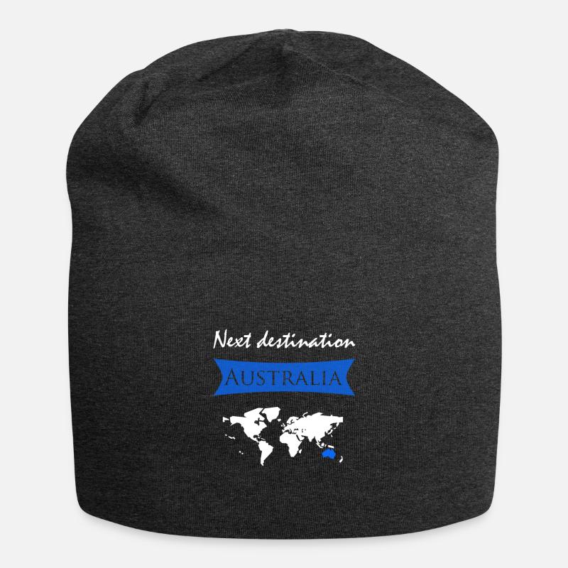 Australien - Jersey-Beanie - Anthrazit