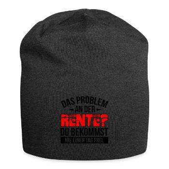 Rente - Jersey-Beanie - Anthrazit - Vorne