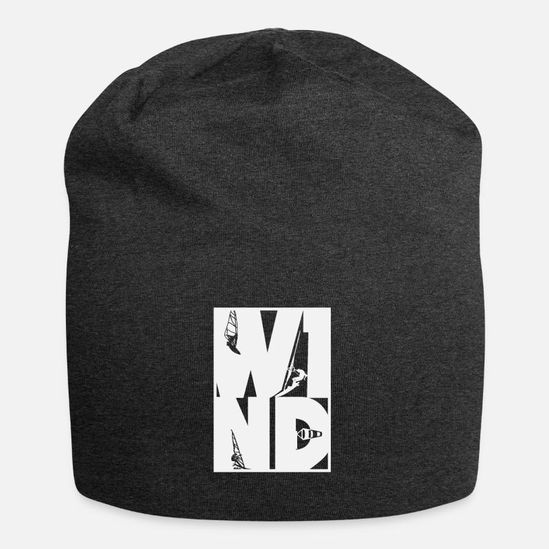 VENT - Bonnet en jersey - charbon