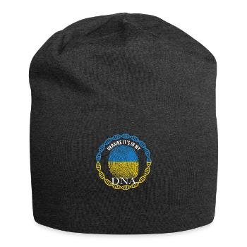 Ukraine c'est dans mon ADN - Bonnet en jersey - charbon - Devant