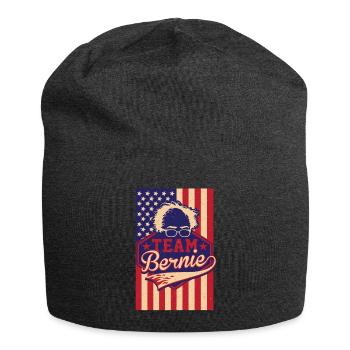 Team Bernie Sanders 2020, Bernie for President - Jersey Beanie - charcoal grey - Front