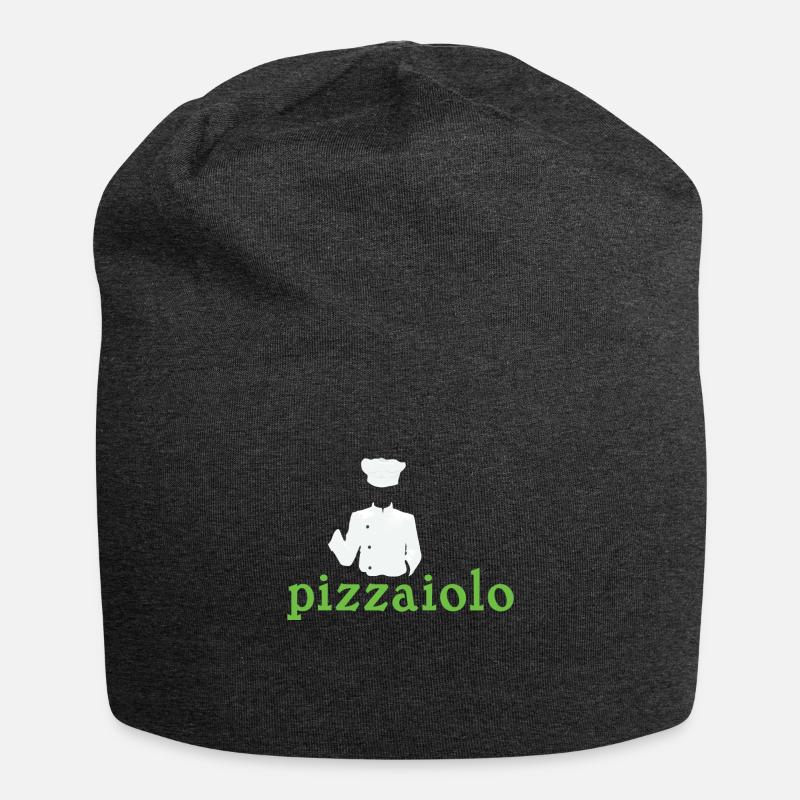 Pizzaiolo pizza baker - Jersey Beanie - charcoal grey