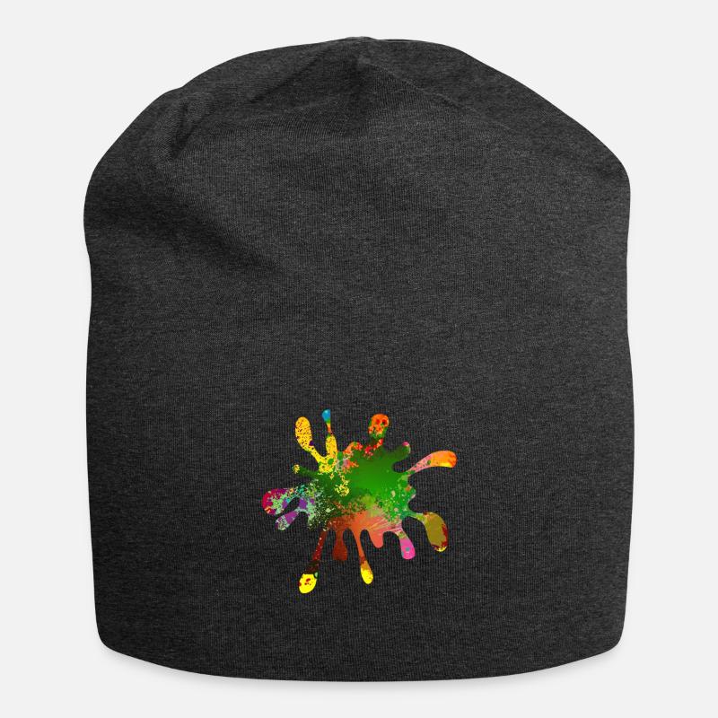 farbklecks - Bonnet en jersey - charbon