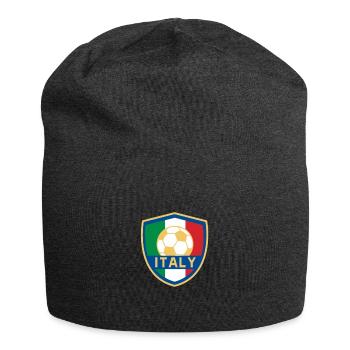 Italien Fußball - Jersey-Beanie - Anthrazit - Vorne