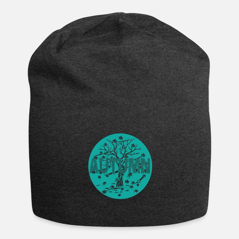 #FancyDesigns #autumn Fall is coming! - Jersey Beanie - charcoal grey