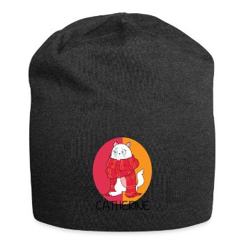 #FancyDesigns #catherine CATherine? - Bonnet en jersey - charbon - Devant