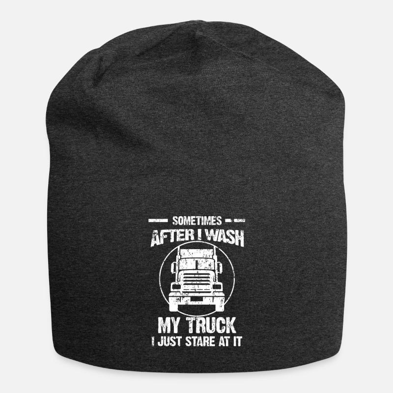 Lorry - Jersey Beanie - charcoal grey