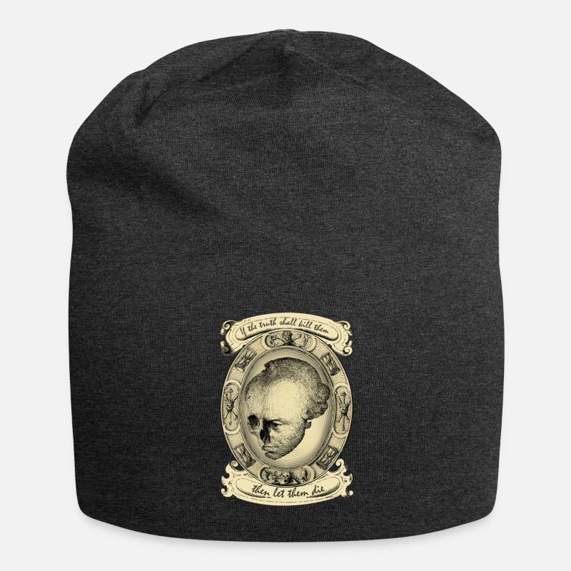 Let them The - Jersey Beanie - charcoal grey