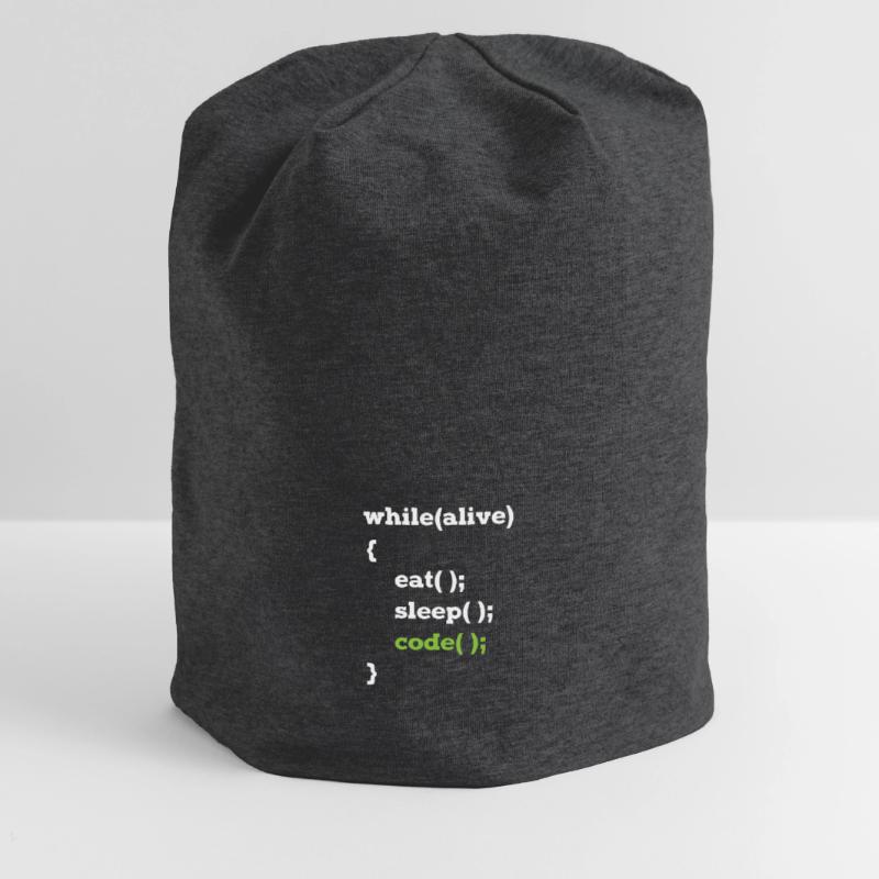 Programmeur Java en boucle informaticien Bonnet en jersey