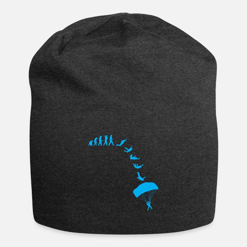 Fallschirmspringen Parachuting Evolution - Jersey-Beanie - Anthrazit