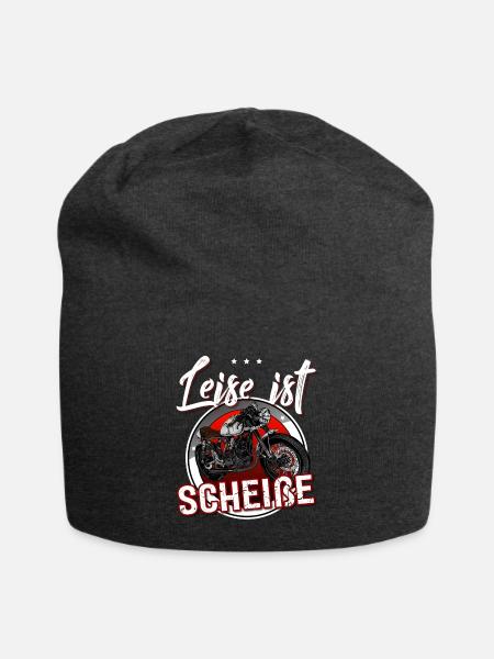 Leise Ist Scheisse - Jersey-Beanie - Anthrazit