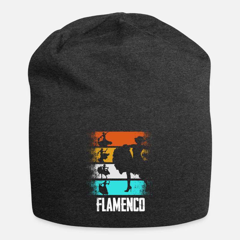 Flamenco Retro - Jersey-Beanie - Anthrazit