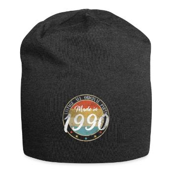 Cadeau de chemise Vintage Made In 1990 30e anniversaire - Bonnet en jersey - charbon - Devant