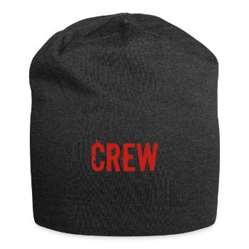 Crew red - Bonnet en jersey - charbon - Devant