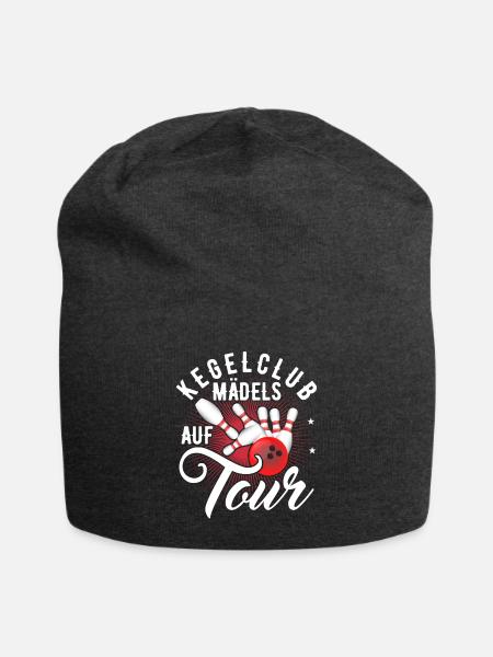 Kegelclub Mädels Auf Tour - Jersey-Beanie - Anthrazit