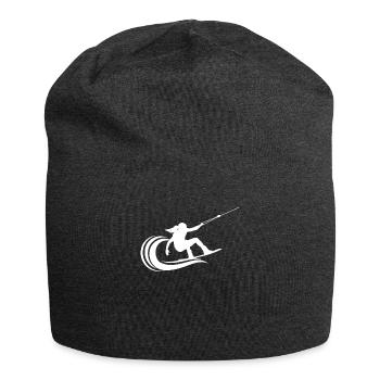 Cadeau de t-shirt de wakeboard pour filles - Bonnet en jersey - charbon - Devant