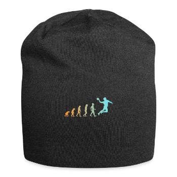 Cadeau de t-shirt de joueur de handball d'évolution - Bonnet en jersey - charbon - Devant