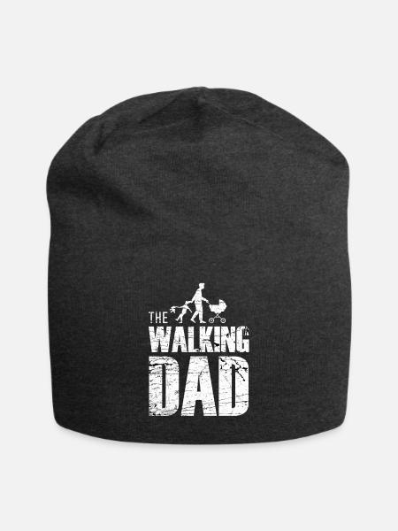 The walking dad - Jersey-Beanie - Anthrazit