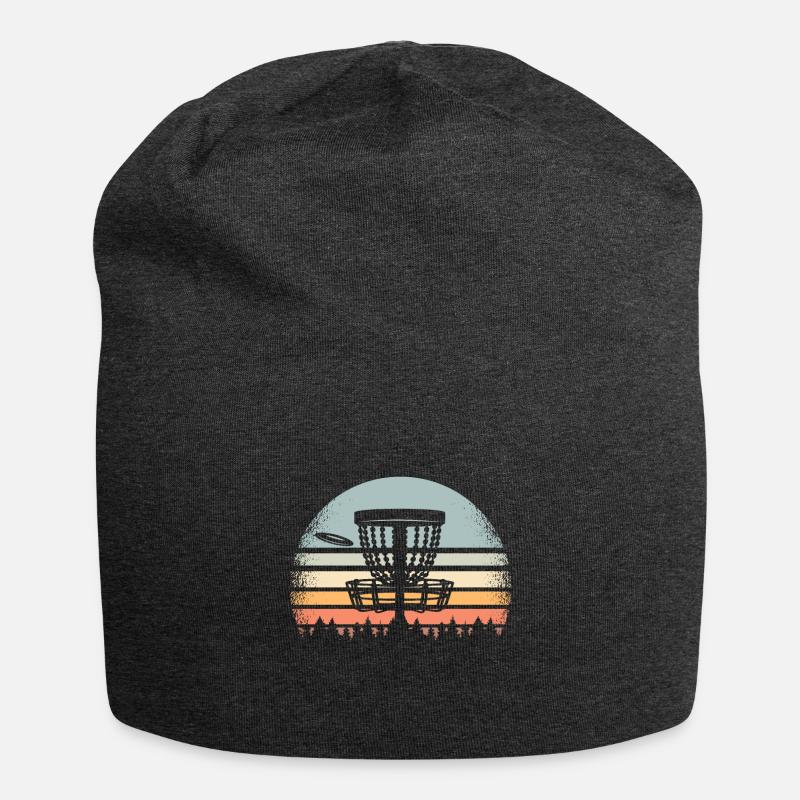 Disc Golf Retro - Jersey-Beanie - Anthrazit