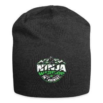 Ninja Warrior In Training Ninja Warrior Geschenk - Jersey-Beanie - Anthrazit - Vorne