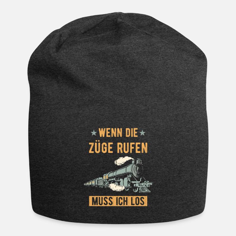 Zug Modelleisenbahn Eisenbahner - Jersey-Beanie - Anthrazit
