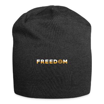 Bitcoin - Jersey Beanie - charcoal grey - Front
