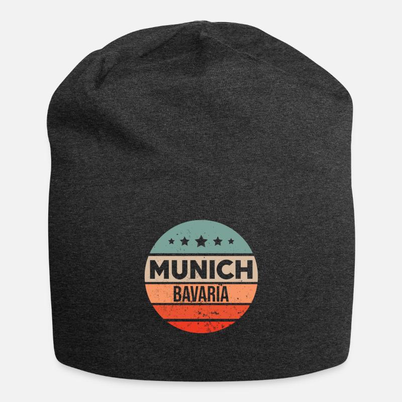 München - Jersey-Beanie - Anthrazit
