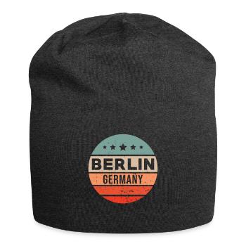 Berlin - Jersey Beanie - charcoal grey - Front