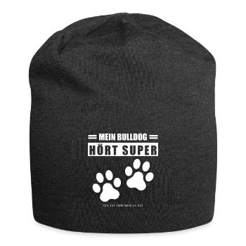 Bulldog - Jersey-Beanie - Anthrazit - Vorne