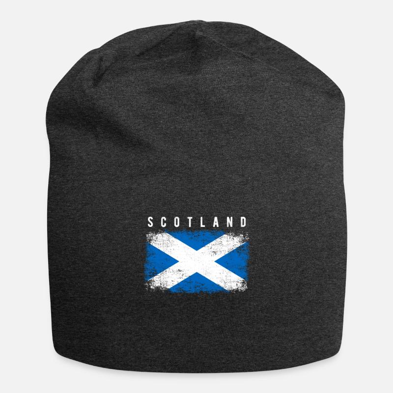 Schottland Flagge - Jersey-Beanie - Anthrazit