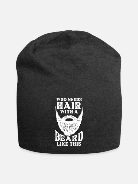 Glatze - Jersey-Beanie - Anthrazit