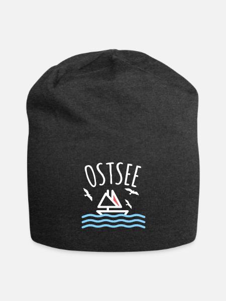 Ostsee - Jersey-Beanie - Anthrazit
