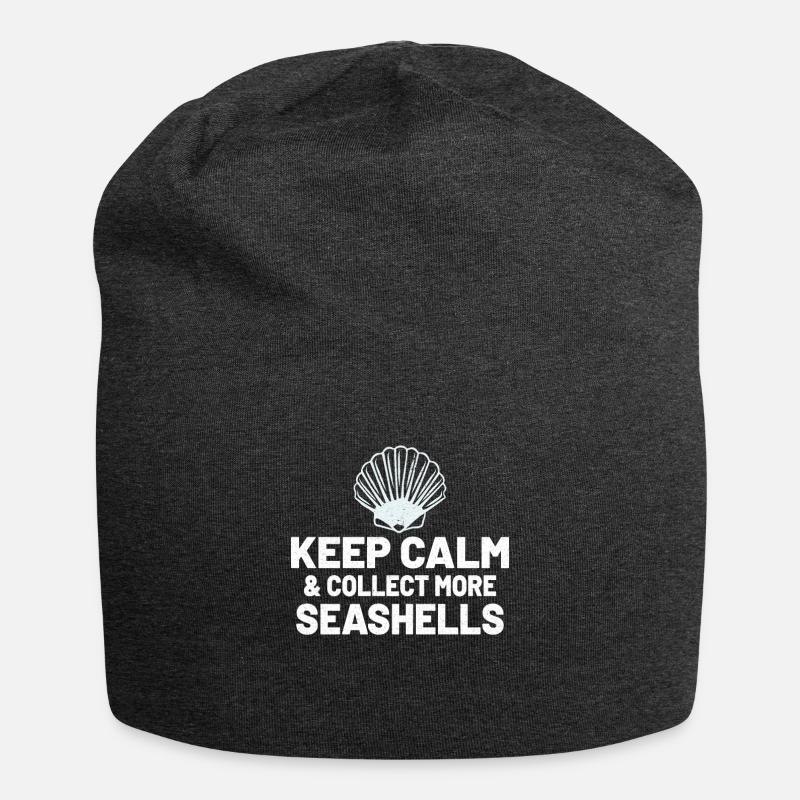 Shell Collecting Shell Collector Gift Idea - Jersey-Beanie - Anthrazit