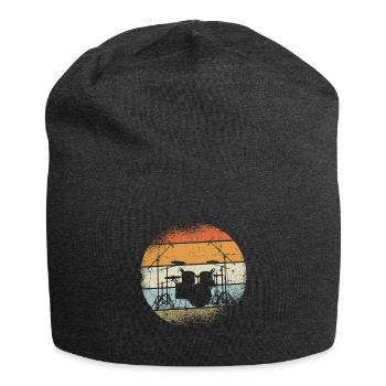 Cadeau de batteur - Bonnet en jersey - charbon - Devant
