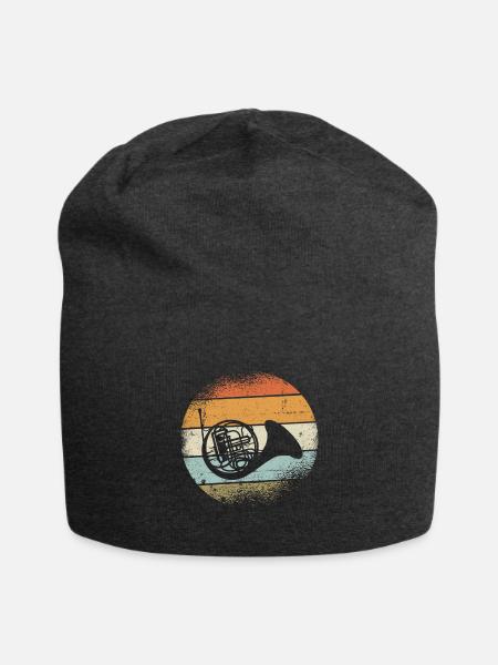 Horn - Jersey-Beanie - Anthrazit