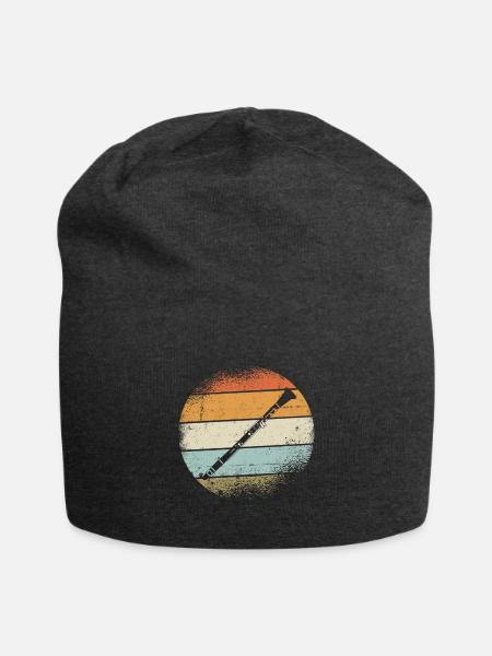 Klarinette - Jersey-Beanie - Anthrazit