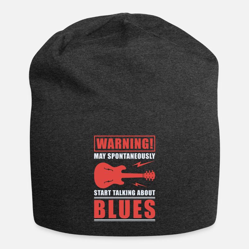 Blues - Jersey-Beanie - Anthrazit