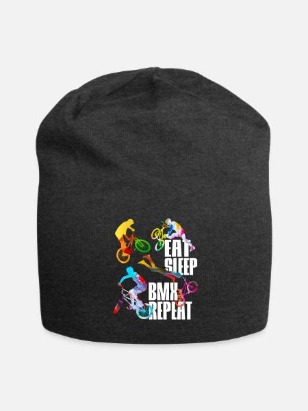 BMX Stunt Freestyle Cycling Bike Halfpipe Bike - Jersey Beanie - charcoal grey