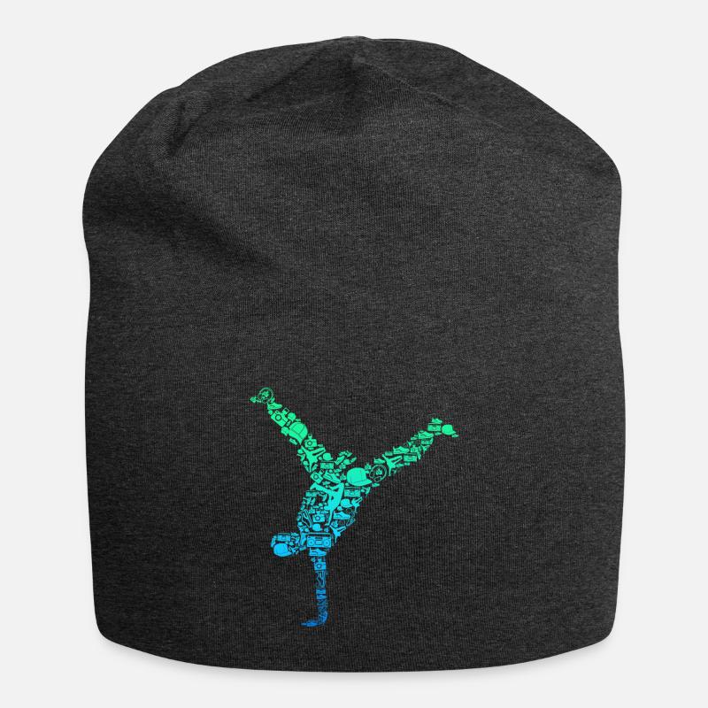 Breakdance Breakdancer Breakdancing - Jersey-Beanie - Anthrazit