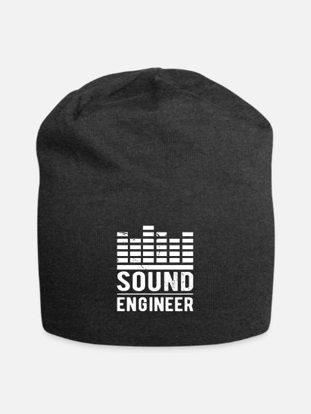 SOUND ENGINEER/ AUDIO ENGINEER GIFT - Jersey-Beanie - Anthrazit